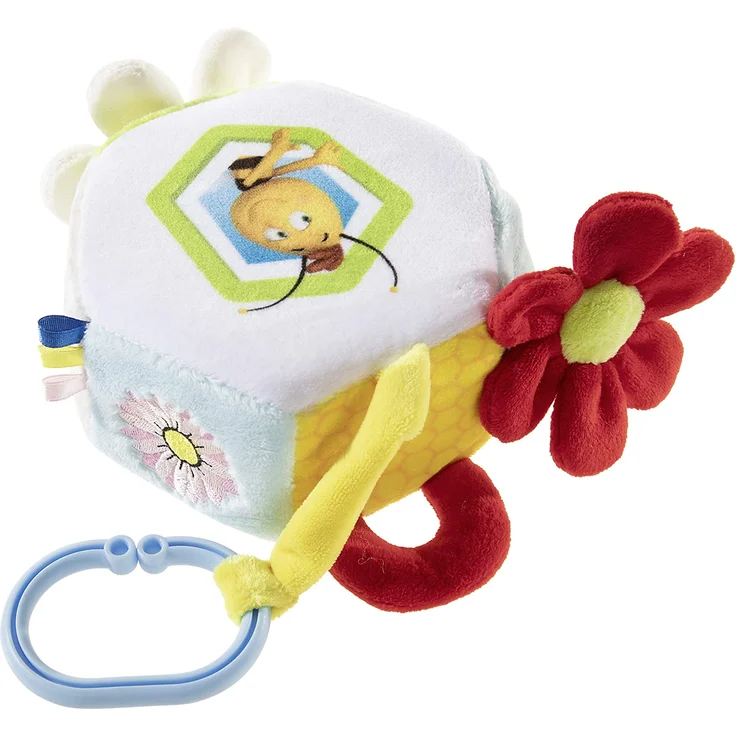 Heunec 606173 - Biene Maja Baby, Rassel, Spielwabe, 11cm – Bild 2