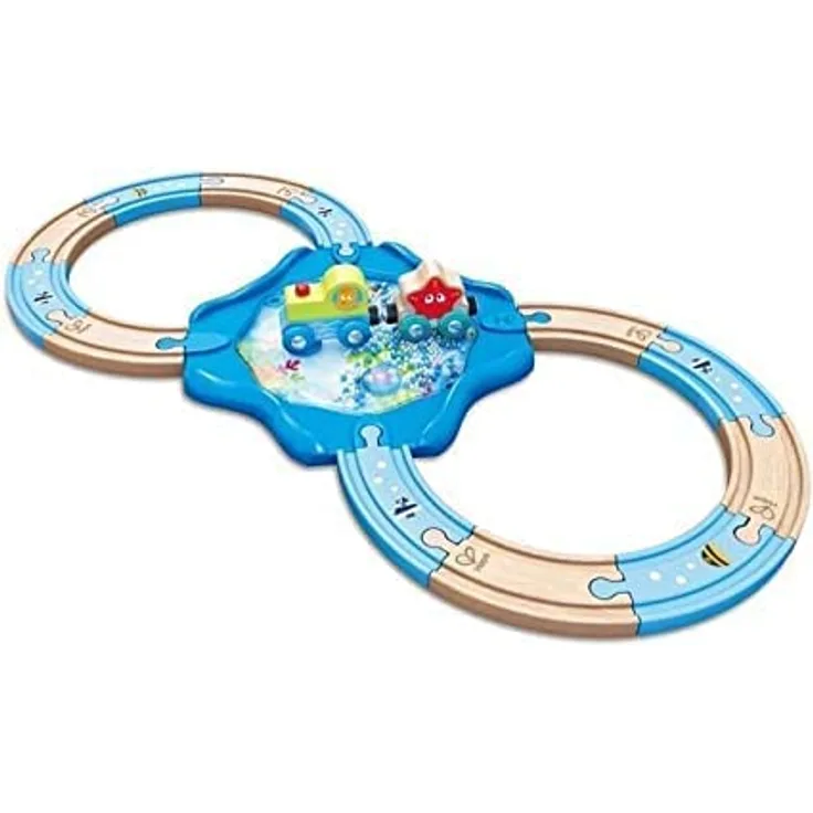 Hape E3827 - Holzschienen Unterwasserwelt - Holzeisenbahn