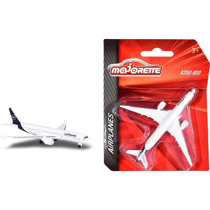 Majorette 212057980Q02 Airport Airbus 350 Lufthansa – Bild 6