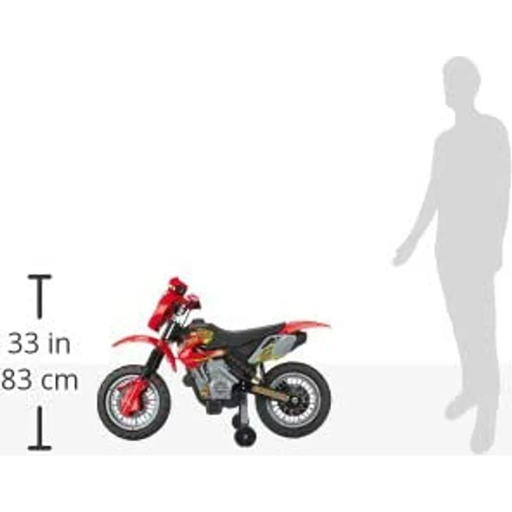 FEBER Motorbike Cross 400F 6V 3 Jahr(e) 4 Rad/Räder Kunststoff Mehrfarbig – Bild 8