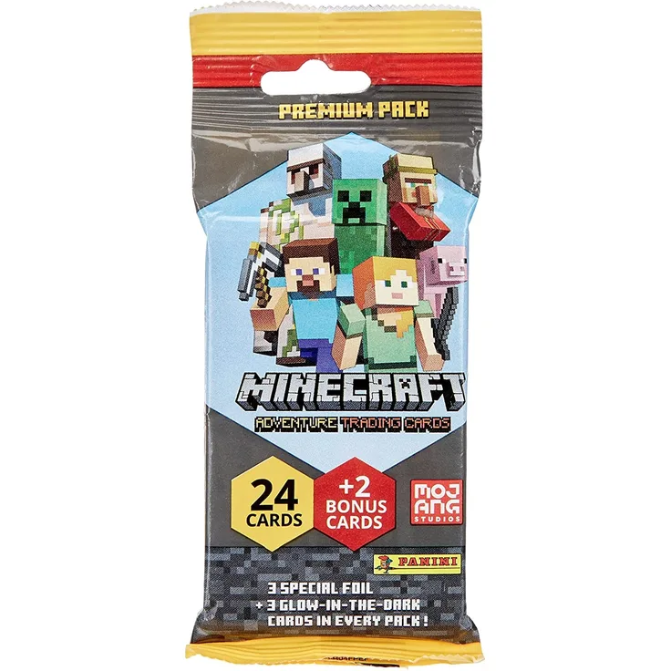 Panini Minecraft Sammelkarten - Premium Pack