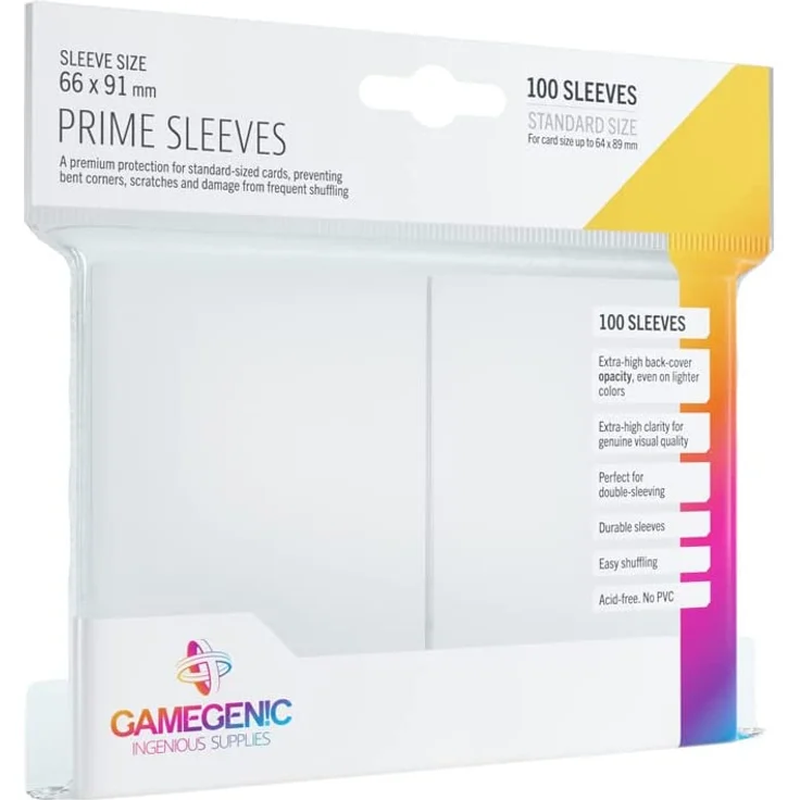 PRIME Sleeves White: Prime (66 x 91 mm, 100 Stück) - Preisvergleich – Bild 2