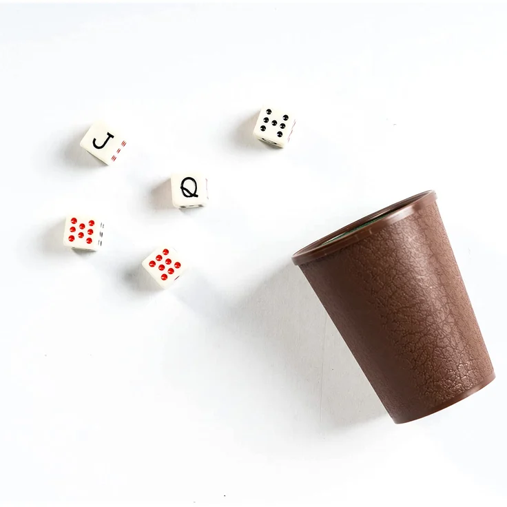 Fournier 102006 - Pocket + Würfel Poker Blister – Bild 3