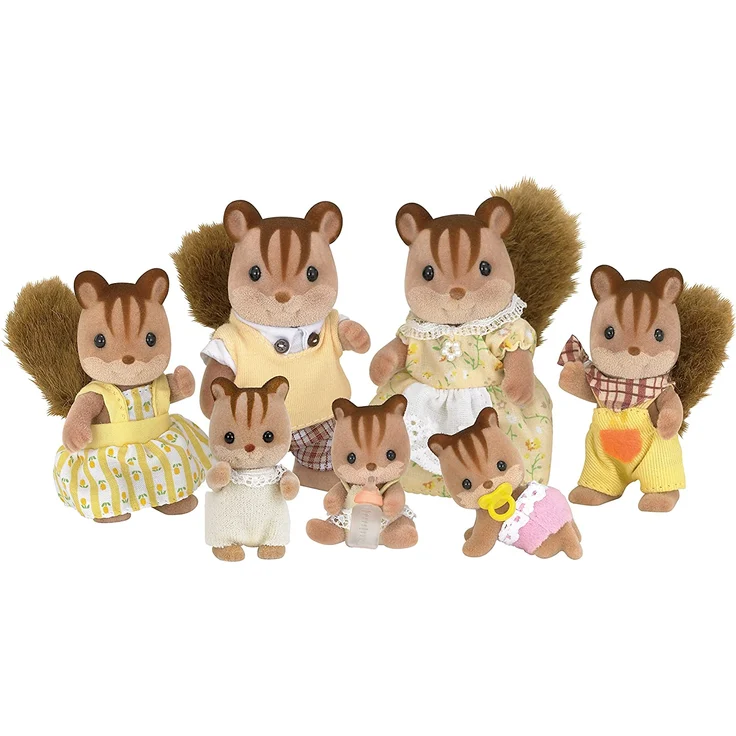 Sylvanian Families - Walnuss Eichhörnchen Familie Knacks – Bild 6