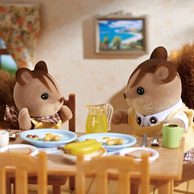 Sylvanian Families - Walnuss Eichhörnchen Familie Knacks – Bild 4