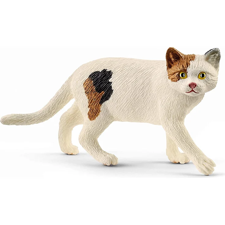 Schleich Farm World Spielfigur Amerikanische Kurzhaarkatze – Bild 1