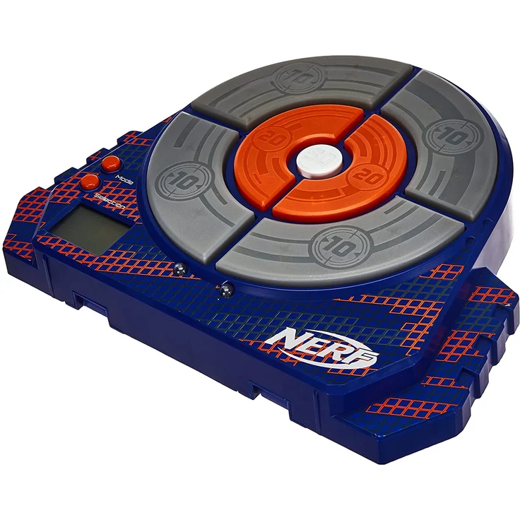 Nerf Elite Digitale Zielscheibe NER0156 interaktive Zielscheibe mit Licht und Sounds und verstellbarem Standbein, trainiere alleine oder im Team – Bild 3