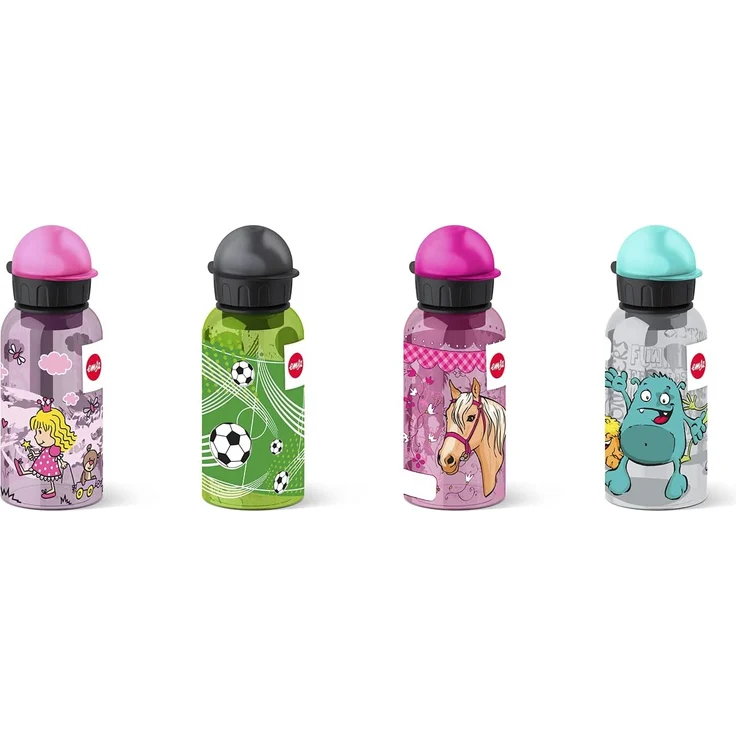 Emsa 518123 Kinder-Trinkflasche, 400 ml, Sicherheitsverschluss, Kids Monster, Tritan – Bild 7
