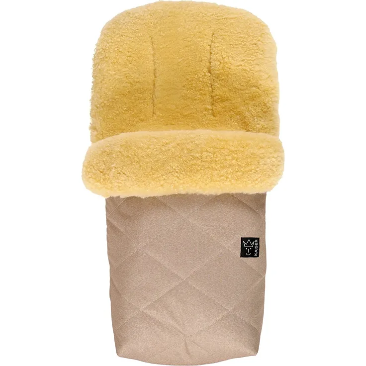 Kaiser - Natura Kinderwagenfusssack medi ltd.Edition sand-melange, universell einsetzbar
