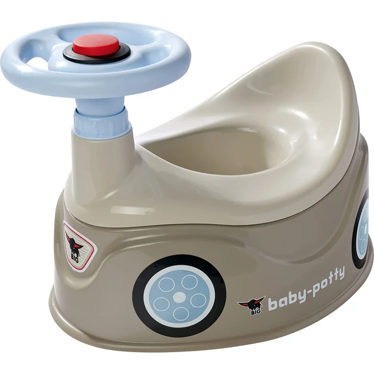 BIG 800054801 Grau Kunststoff Abbildung Baby-Potty Junge/Mädchen 310 mm – Bild 1