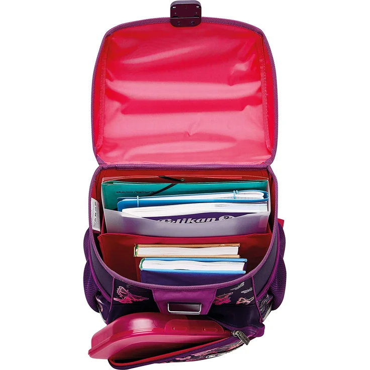 Herlitz Schulranzenset Loop Plus Butterflies – Bild 4