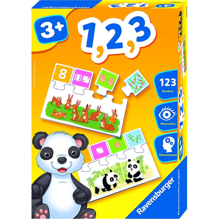 Ravensburger – 1 2 3 – Spiel – Bild 4