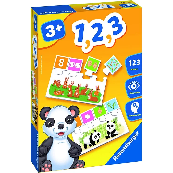 Ravensburger – 1 2 3 – Spiel – Bild 3