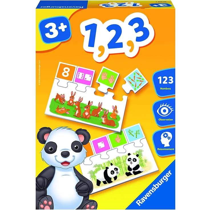 Ravensburger – 1 2 3 – Spiel