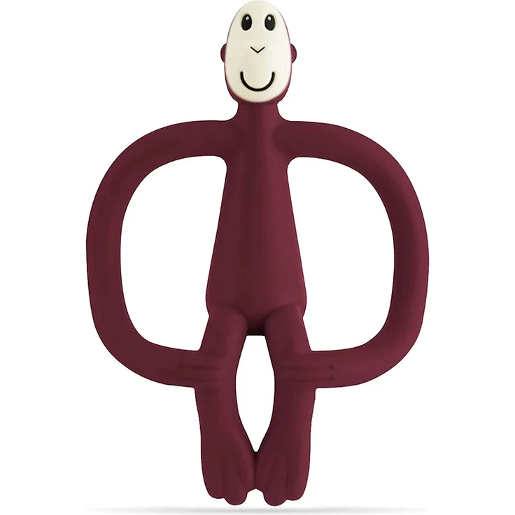 Matchstick Monkey Beißring Claret Violett – Bild 1