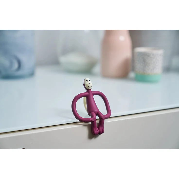 Matchstick Monkey Beißring Claret Violett – Bild 7