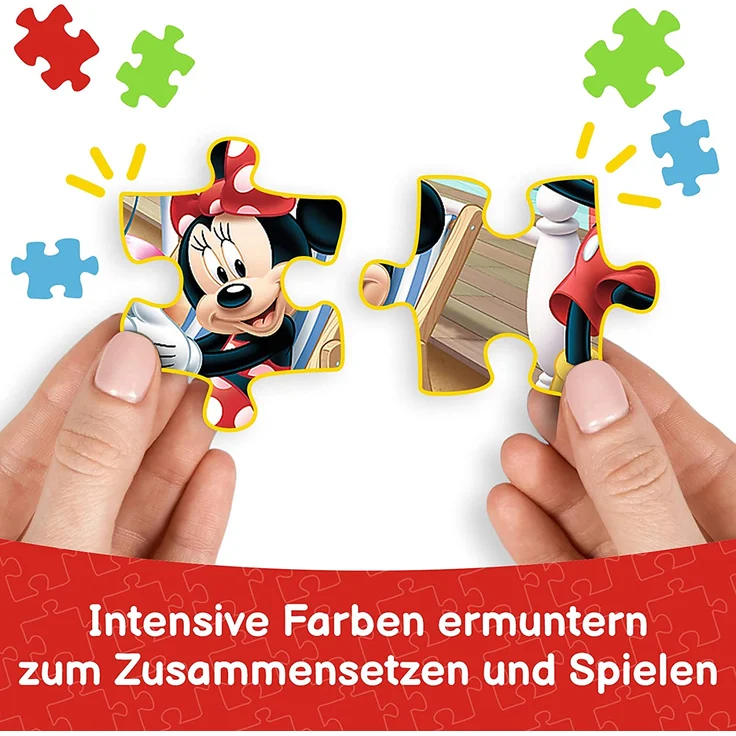 Trefl Puzzle 4in1 Minnie with friends 34355 TREFL – Bild 5