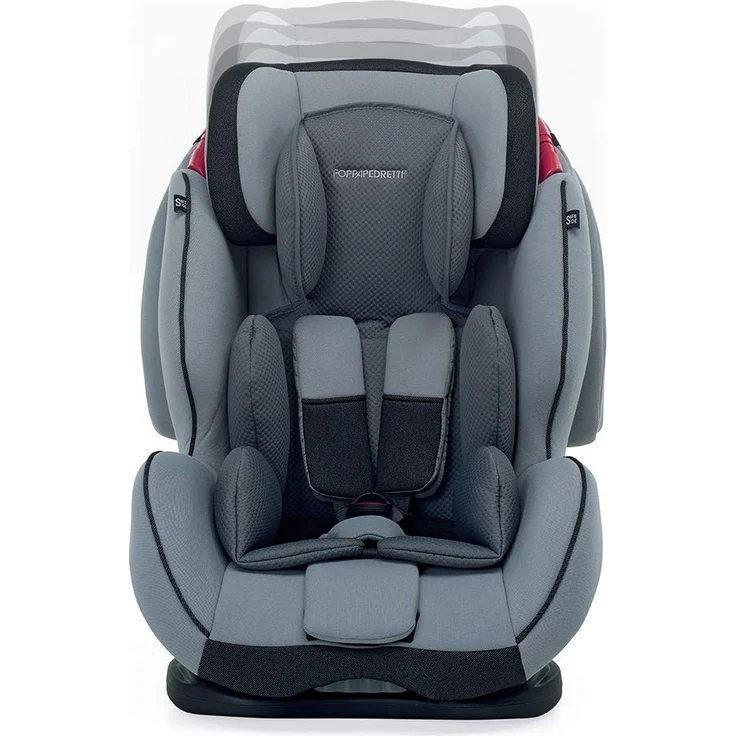 Foppapedretti Dinamyk 9-36 Kindersitz fürs Auto, Gruppe 1/2/3, 9-36 kg, für Kinder von 9 Monaten bis 12 Jahren, Carbon - Preisvergleich – Bild 2