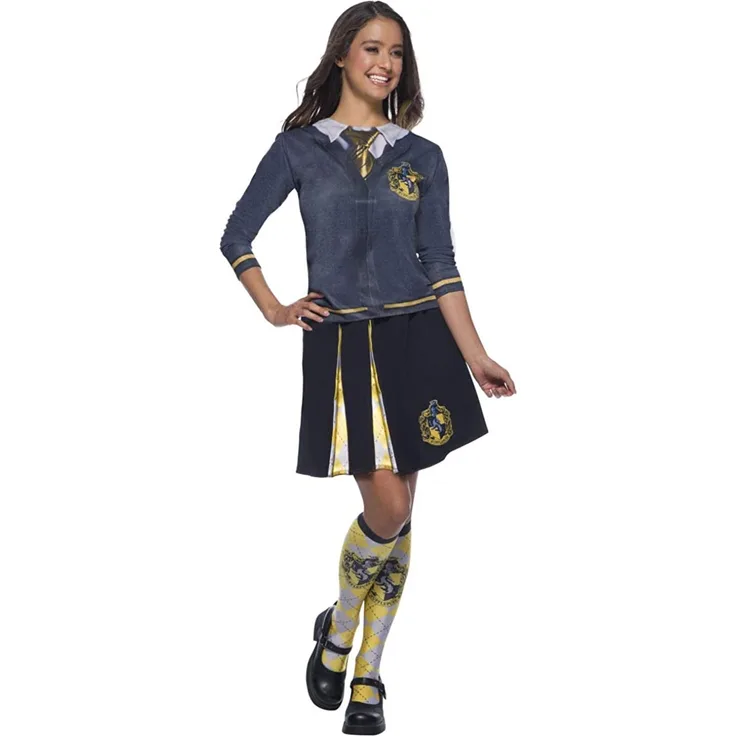 Rubies 39027 - Hufflepuff Socks, Socken, Potter, Schuluniform Hogwarts, STD