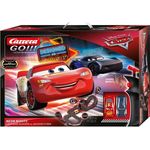 Carrera 20062477 GO!!! 'Disney Pixar Cars Neon Lights', Autorennbahn-Set, für 2 Spieler, 5,3 Meter Streckenlänge, Ab 6 Jahren, mit Lightning McQueen & Jackson Storm Spielzeugautos