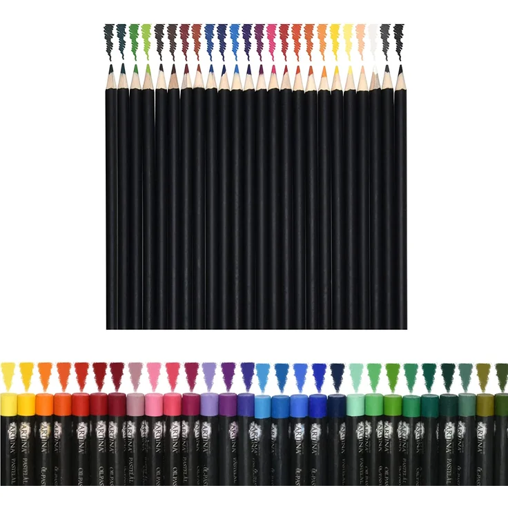 Artina 127tlg XXL Malset Bologna im edlen Malkoffer aus Holz - Acrylfarben Set, Buntstifte Set, Wasserfarben, Ölpastelle, Bleistifte UVM. – Bild 8