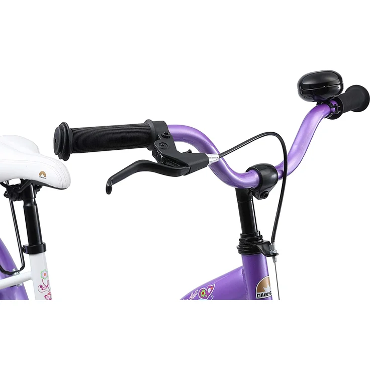 Bikestar Kinder Fahrrad Classic, Lila Weiß, ab 9 Jahre 24 Zoll – Bild 6