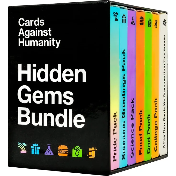 Cards Against Humanity HGB Kartenspiele, Schwarz, 0