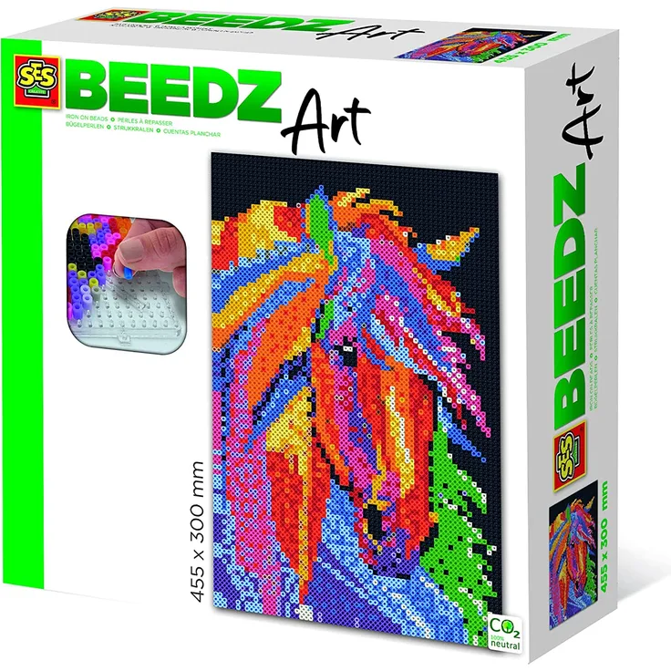 beedz Art Beedz Art Pferd 45,5 x 30 cm 9-teilig