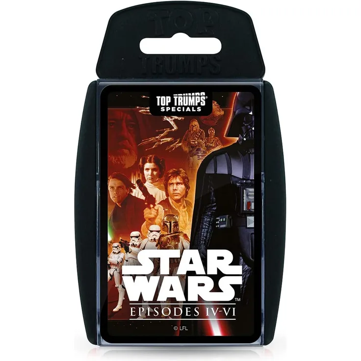 Winning Moves Star Wars Episodes 4-6 Top Trumps Card Game (ENGLISH)
