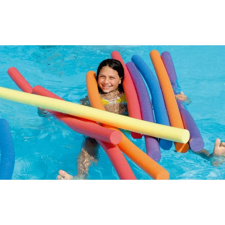 Schwimmnudel, Poolnudel, Ø 67 mm, 1600 mm, Orange – Bild 2