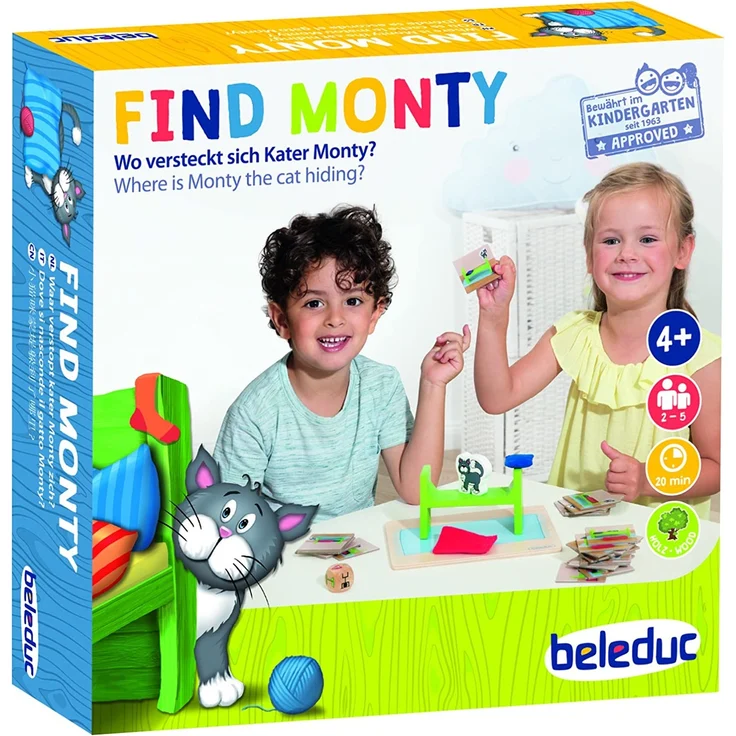 Beleduc 22411 Find Monty Kinder und Familienspiel – Bild 4