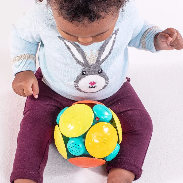 Bright Starts, Ballspielzeug, Wobble Bobble – Bild 6