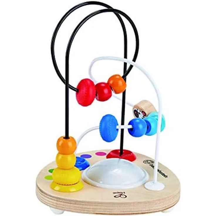 Baby Einstein by Hape E11648H48 Farbmix-Motorikschleife, Deutsch, Italienisch, Englisch