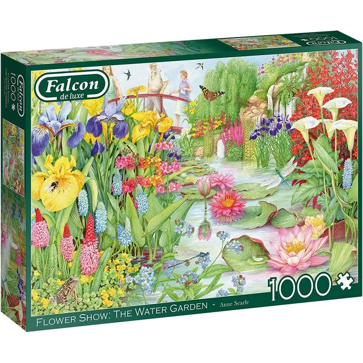puzzlespiel Flower Show Der Wassergarten 1000 Teile