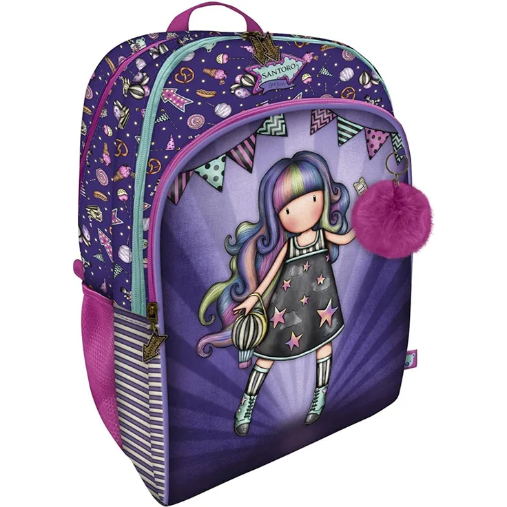Gorjuss Fairground Up and Away School Backpack