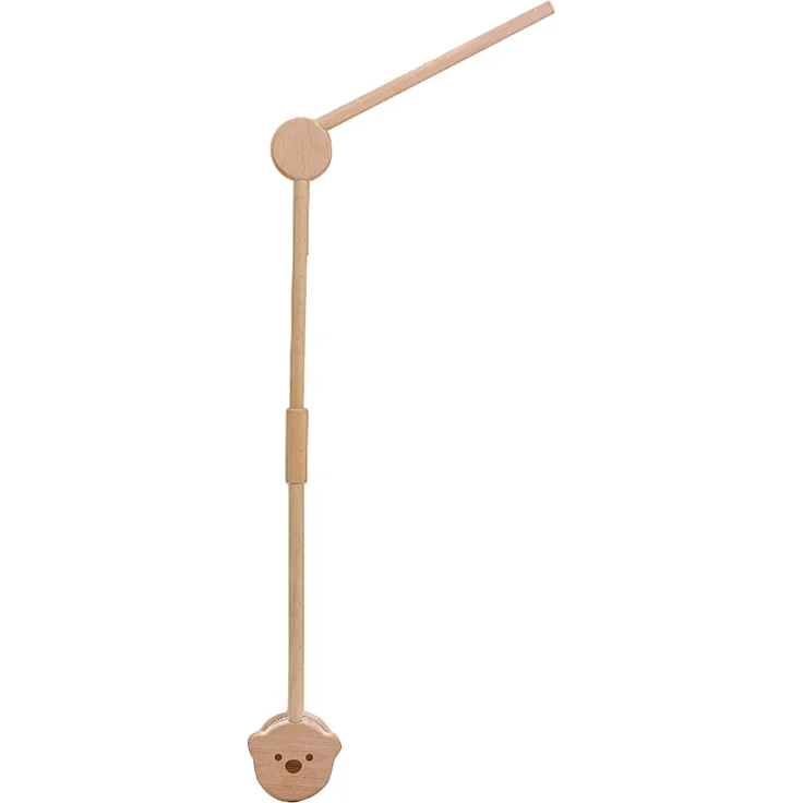 Promise Babe Baby Mobile Halterung Holz Bär für Babyett, Kinderzimmer Wickeltisch Laufstall DIY Flexible Baby Mobile Halter Gestell Stange Mobile Befestigung Aufhängung Spieluhr Windspiele Bettglocke – Bild 1