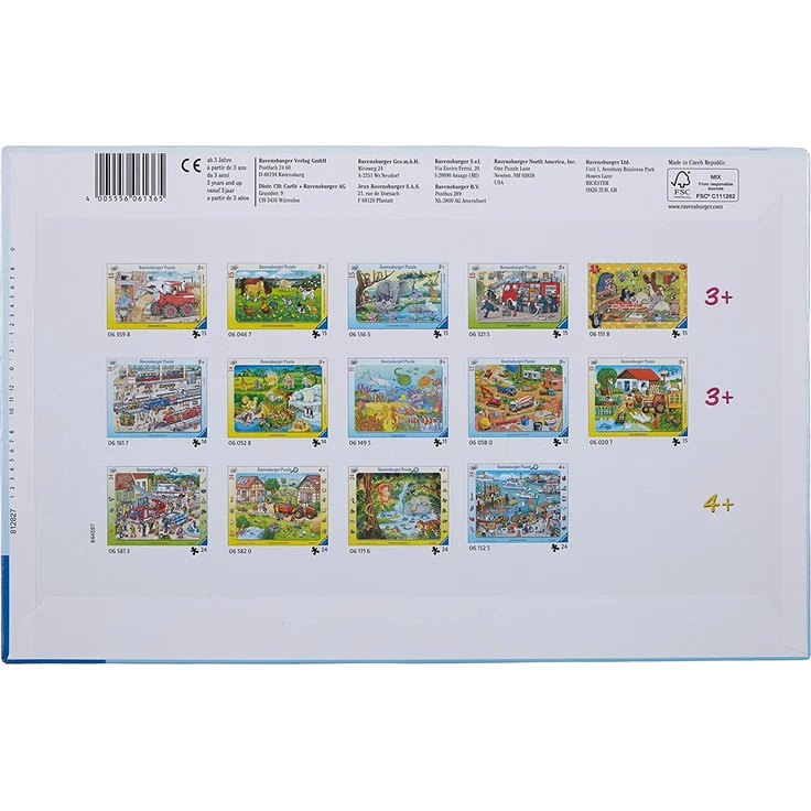 Ravensburger Rahmenpuzzle 15 Teile Tiere Afrikas – Bild 2