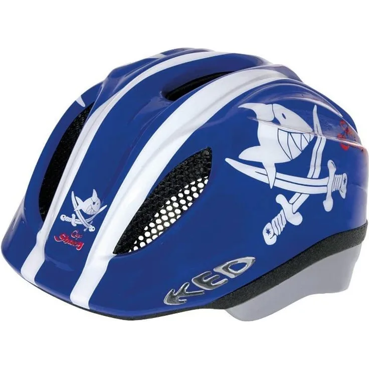 Bike Fashion Kinderhelm Captn Sharky Blau Gr. S 46-51 Cm