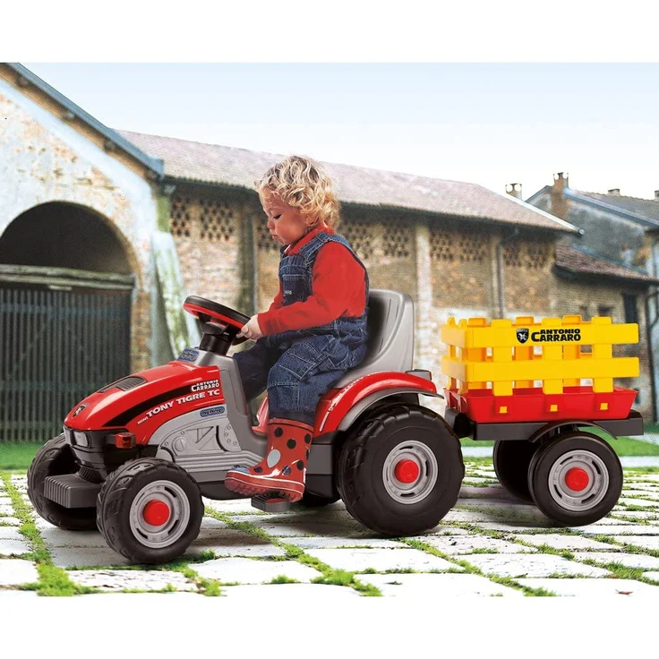 Peg Perego Mini-Traktor mit Pedalen – Bild 5