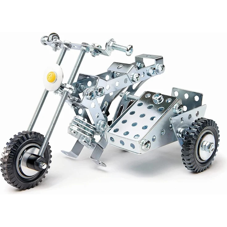 Eitech Metallbaukasten Construction Motorrad mit Beiwagen 170 tlg. - Preisvergleich – Bild 1