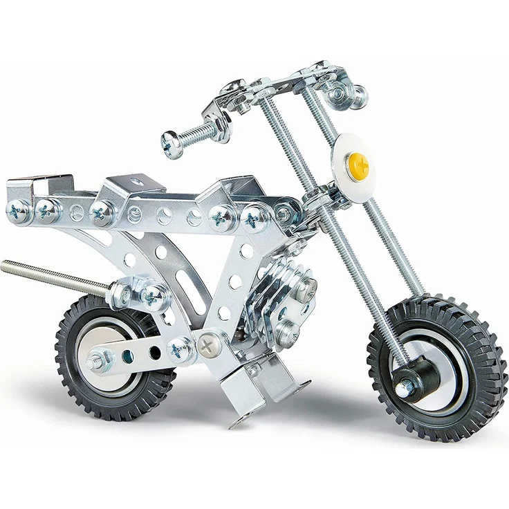 Eitech Metallbaukasten Construction Motorrad mit Beiwagen 170 tlg. - Preisvergleich – Bild 4