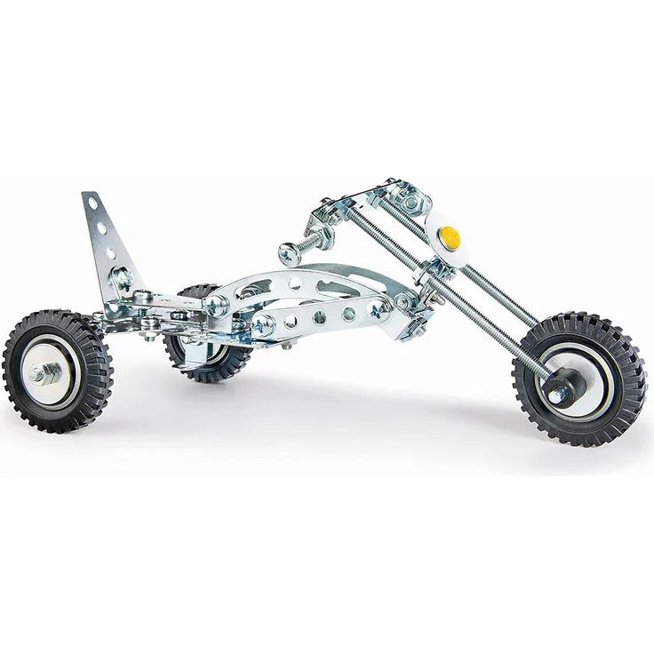 Eitech Metallbaukasten Construction Motorrad mit Beiwagen 170 tlg. - Preisvergleich – Bild 3