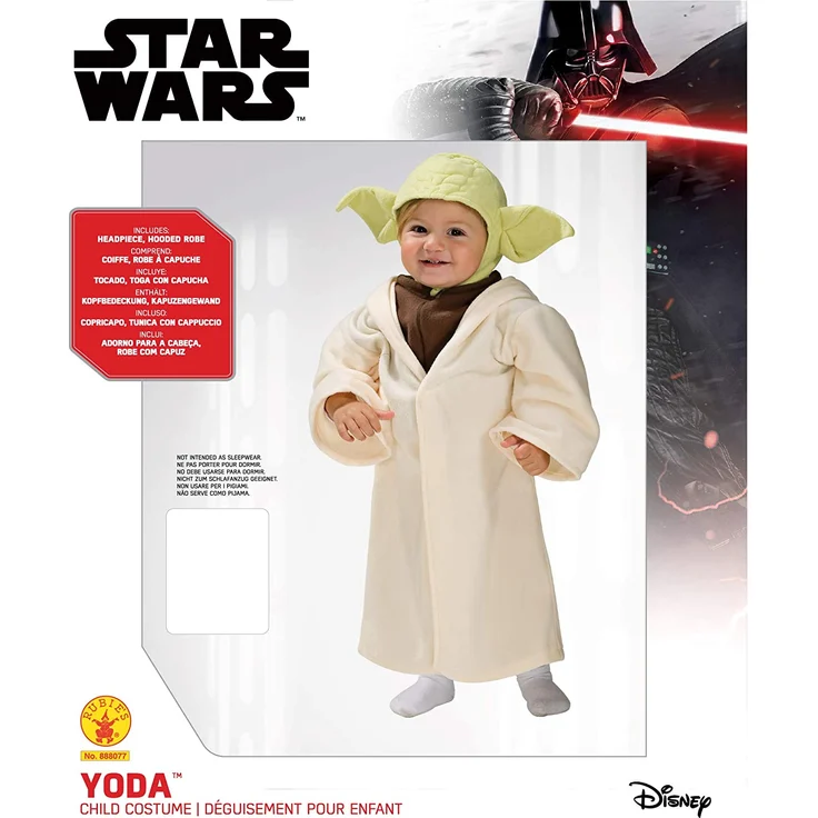 Rubie's Offizielles Disney Star Wars-Yoda-Kostüm für Kleinkinder – Bild 4