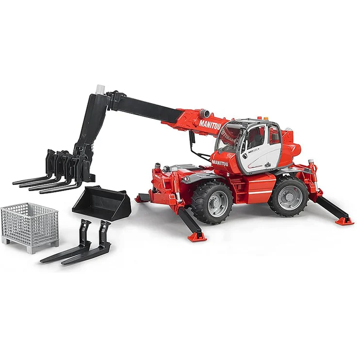 Bruder 02129 Manitou Teleskopstapler MRT 2150 – Bild 1