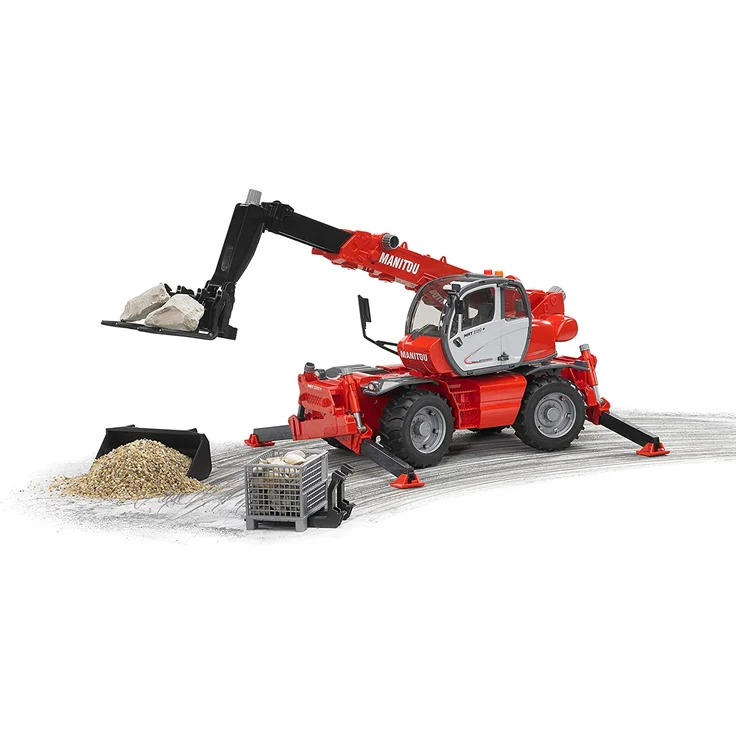 Bruder 02129 Manitou Teleskopstapler MRT 2150 – Bild 8