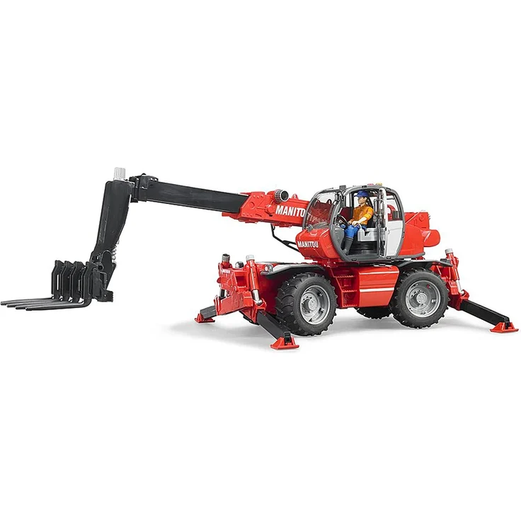 Bruder 02129 Manitou Teleskopstapler MRT 2150 – Bild 3