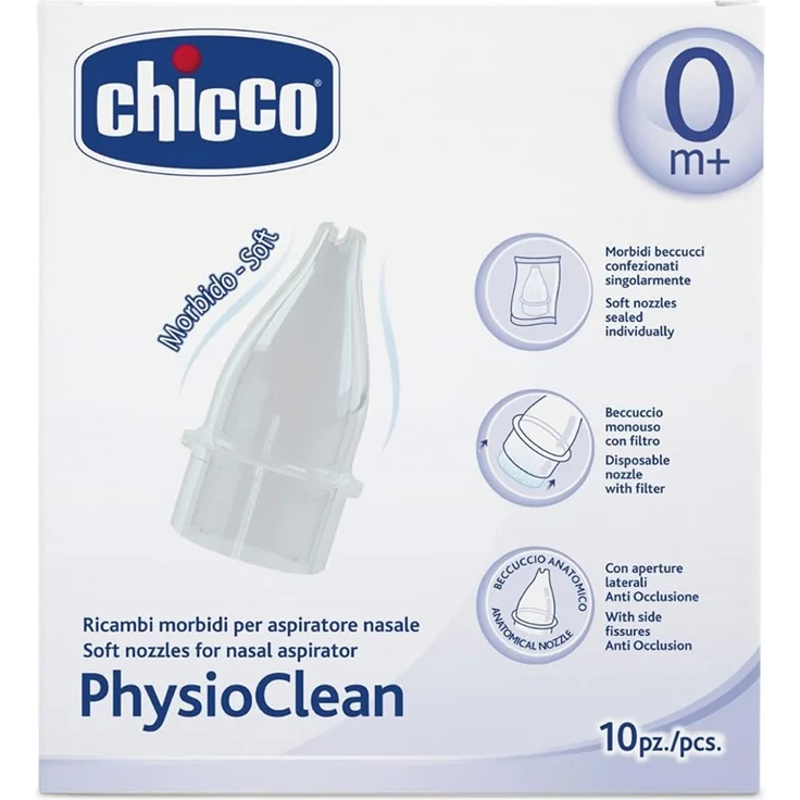 Chicco Ersatzteile für Nasenschleimentferner Physio Clean – Bild 2