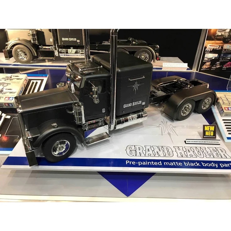 TAMIYA 300056356 1:14 RC Grand Hauler Matte Black Edition – Bild 5