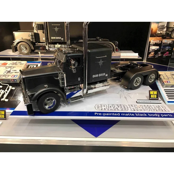 TAMIYA 300056356 1:14 RC Grand Hauler Matte Black Edition – Bild 6