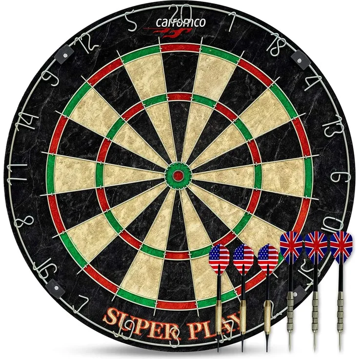 Superplay 2. 0 bristle Dartscheibe, Sisal | Carromco